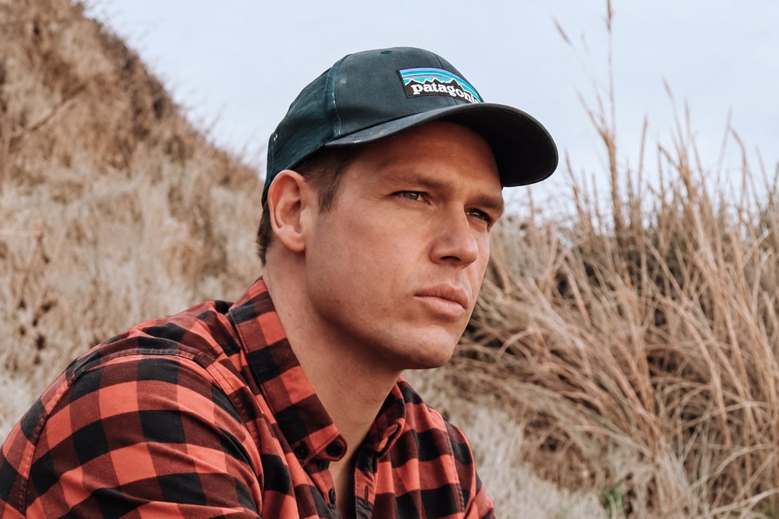 Luke McMillan on the coast